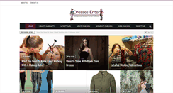 Desktop Screenshot of dressesenter.com